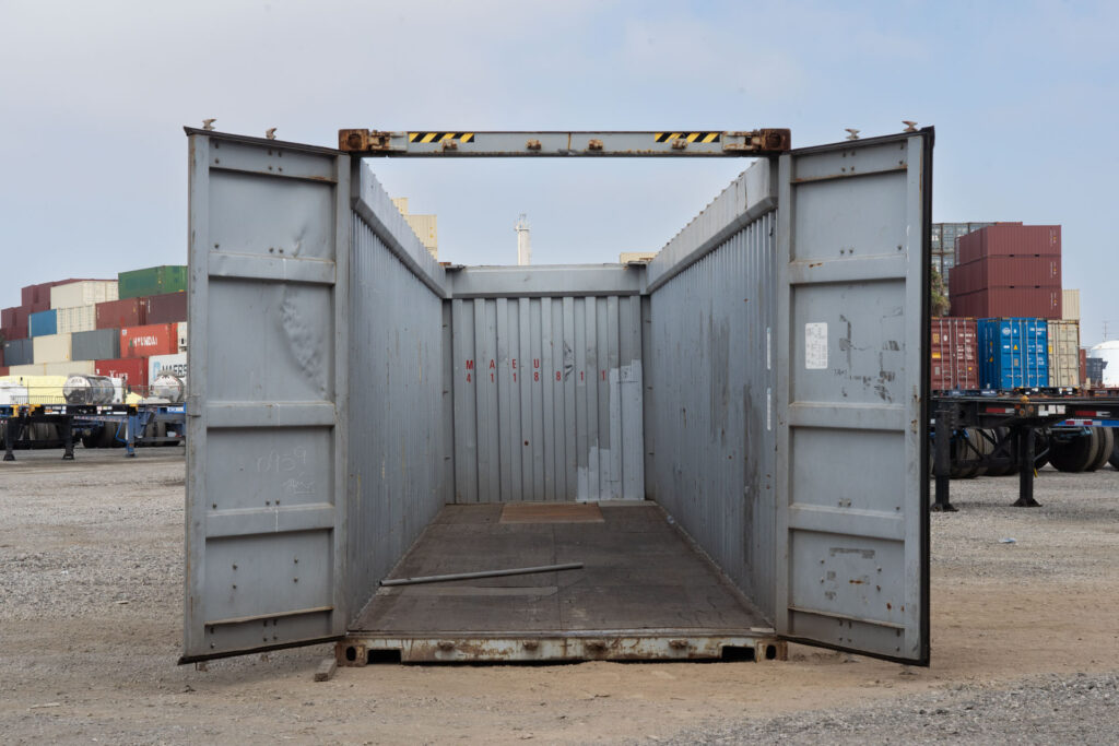 40 Foot Open Top Shipping Container Cargo Worthy American Portable