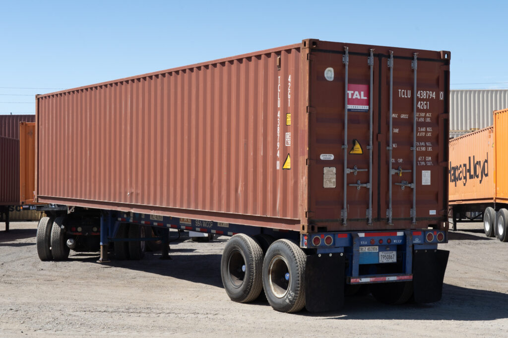 40-foot cargo-worthy shipping container