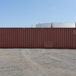 45-foot shipping container, high cube-side