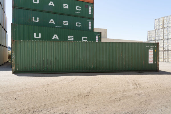40-foot shipping container, standard - side